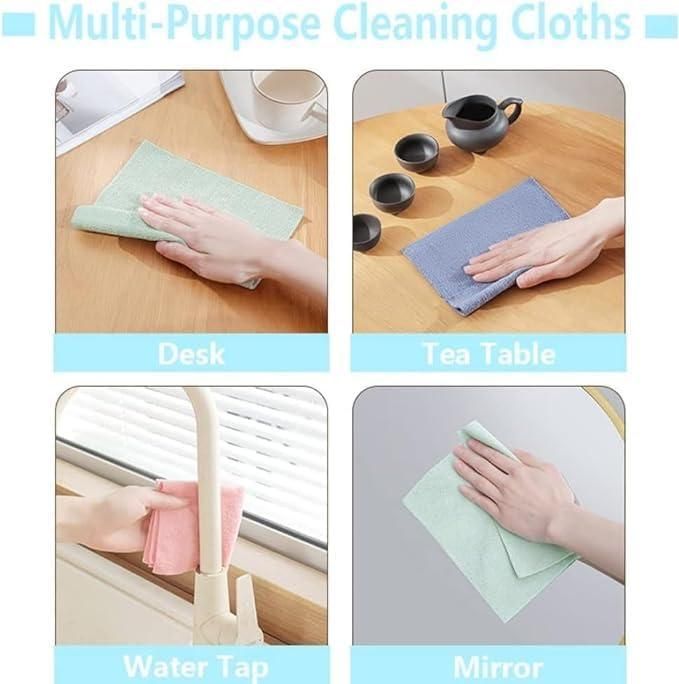 Microfiber Cleaning Cloth, 20-Pack