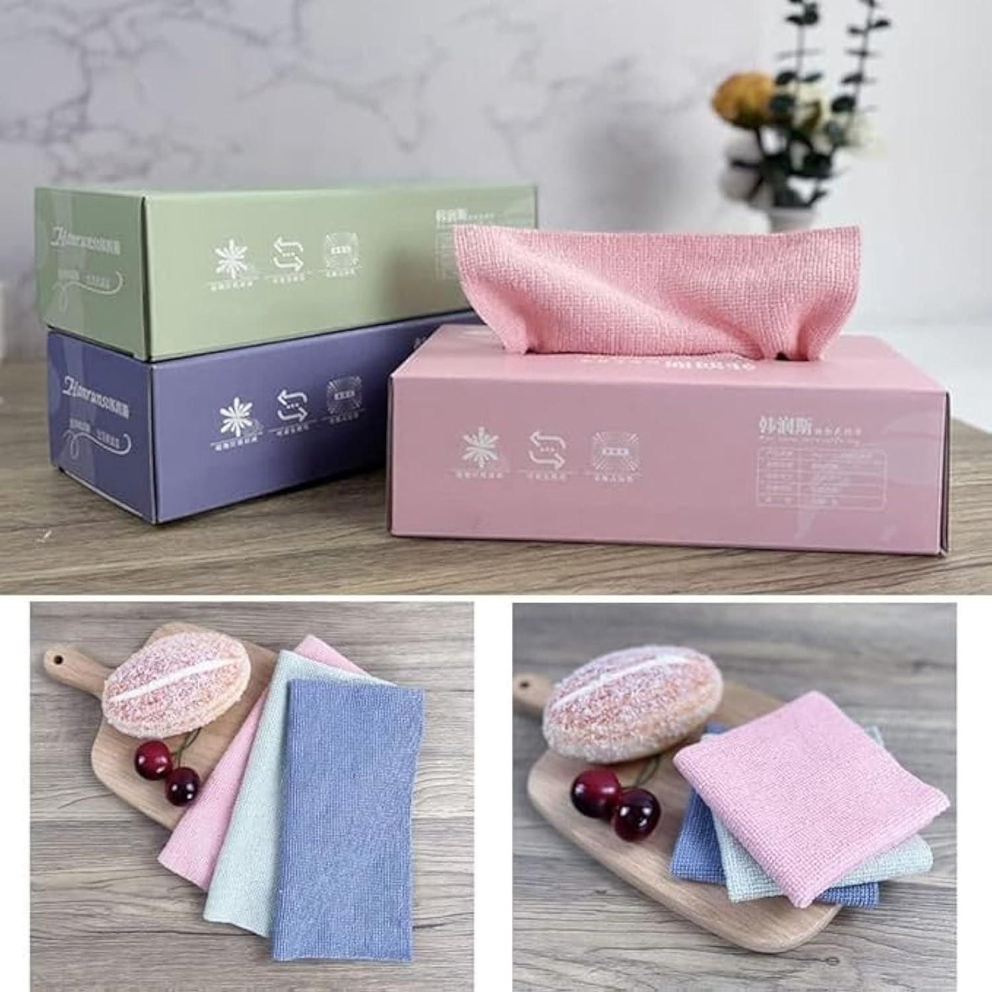 Microfiber Cleaning Cloth, 20-Pack